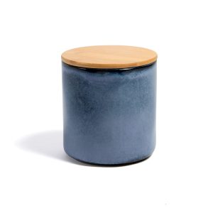 Jupiter Wood Lid Treat Jar