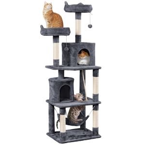 Topeakmart Multi Level Large Cat Tree Tower with Condos and Platforms