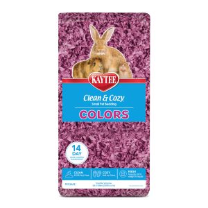 Kaytee Clean & Cozy Colors Bedding Plum