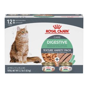 Royal Canin Feline Care Nutrition Digestive Care Adult Wet Cat Food Variety Pack