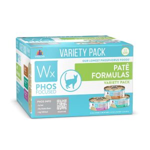 Weruva Wx Phos Focused Pate Formulas Variety Pack Wet Cat Food