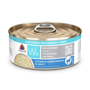 Weruva Wx Phos Focused Chicken & Tilapia Formula in Gravy Wet Cat Food