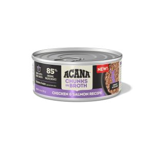 ACANA Chunks in Broth Chicken & Salmon Recipe Wet Food for Kittens