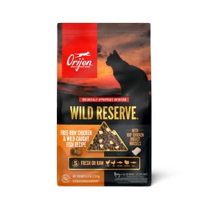ORIJEN Wild Reserve Free-Run Chicken & Wild-Caught Fish Recipe Dry Cat Food