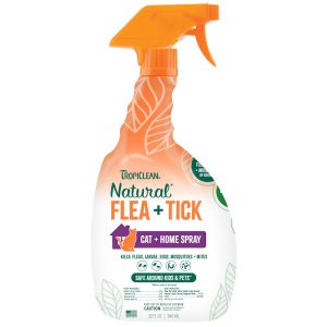 TropiClean Natural* Flea + Tick Home + Cat Spray