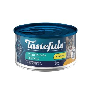 Blue Buffalo Tastefuls Flaked Style, Tuna Entree in Gravy Natural Wet Cat Food