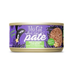 Tiki Cat After Dark Duck & Chicken Liver Recipe Soft Pate Wet Cat Food