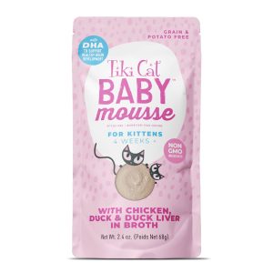 Tiki Cat Baby Chicken & Duck Liver Mousse Wet Cat Food
