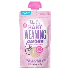 Tiki Cat Baby Chicken Weaning Puree Wet Cat Food