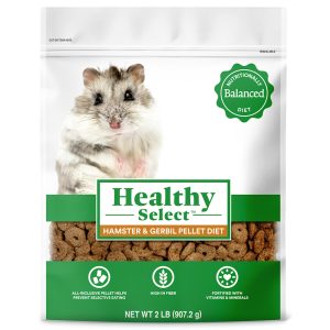 Healthy Select Hamster and Gerbil Pellet Diet for Small Animals