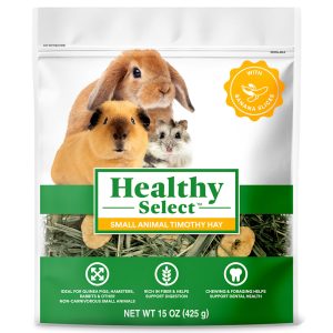 Healthy Select Timothy Hay with Dried Bananas for Small Animals