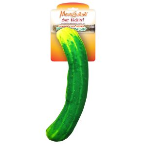Meowijuana Get Kickin' Spicy Pickle Refillable Catnip Kicker Cat Toy