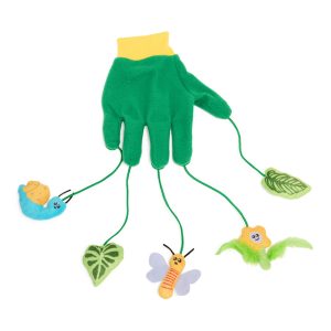 Petco Interactive Cat Teaser Glove Toy with 5 Attachments
