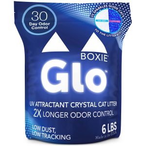Boxiecat Glo 30 Day Odor Control Non-Clumping Crystal Cat Litter