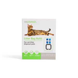 So Phresh Cat Litter Disposal Pail Litter Bag Refill