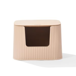 Michu Deluxe Cat Litter Box with Bamboo Lid