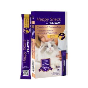 Feliway Happy Snack Chicken Puree Lickable Cat Treats