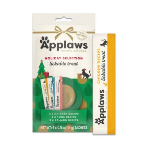 Applaws Holiday Selection Puree Treats for Cats Variety Pack