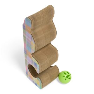 YOULY Easter Bunny Expandable Cat Scratcher