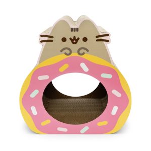 Pusheen Figural Donut Scratcher for Cats