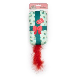 Pusheen Holiday Present Kicker Cat Toy