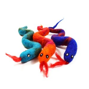 Karma Cat Wool Snake Cat Toy