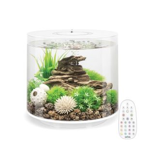biOrb White TUBE 15 Aquarium with MCR Light