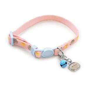 Pusheen Pink and Blue Loaf Cat Collar