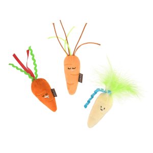 P.L.A.Y PET LIFESTYLE Feline Frenzy Purrsnips & Carrots Cat Toy