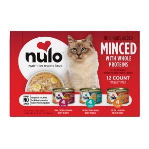 Nulo Grain-Free Minced with Whole Meat Variety Pack Wet Cat & Kitten Food