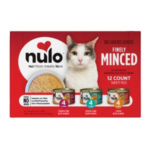 Nulo Grain-Free Finely Minced Variety Pack Wet Cat Food