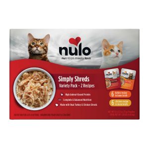 Nulo Simply Shreds Complete & Balanced Variety Pack Cat Food