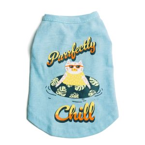 YOULY Purrfectly Chill Cat T-Shirt