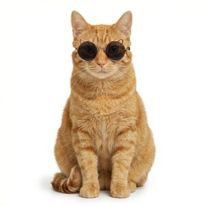 YOULY Summer Prop Cat Sunglasses