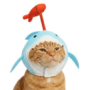YOULY Shark Cat Headpiece