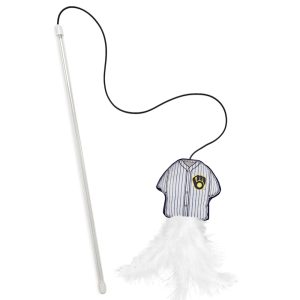 Pets First MLB Milwaukee Brewers Cat Wand