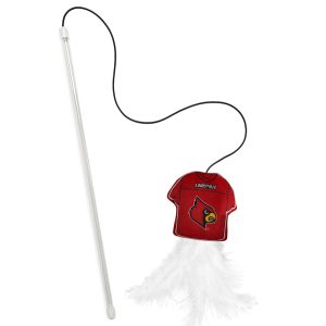 Pets First NCAA Louisville Cardinals Cat Wand