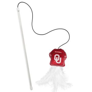 Pets First NCAA Oklahoma Sooners Cat Wand