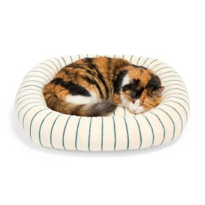 EveryYay Striped Rectangle Lounger Cat Bed