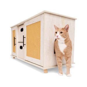 Petco Hidden Litter Box and 2 Cat Condo Cabinet