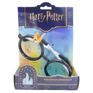 Penn Plax Harry Potter Glasses Aquarium Ornament Tray Pack