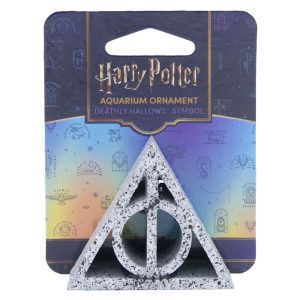 Penn Plax Harry Potter Mini Deathly Hallows Symbol Aquarium Ornament