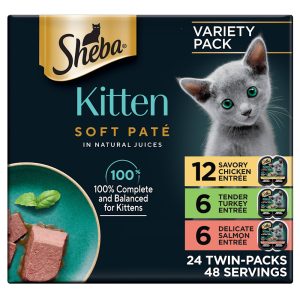 Sheba Perfect Portions Kitten Wet Cat Food Pate Variety Pack