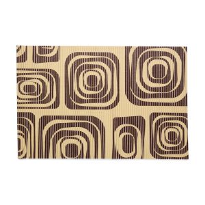 So Phresh Swirl Print Anti-Tracking Foam Cat Litter Trapper Mat