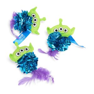 Disney Pixar + Petco Alien Crinkly Cat Toys