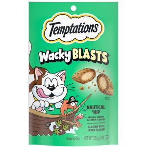 Temptations Wacky Blasts Nautical Nip Flavor Cat Treats
