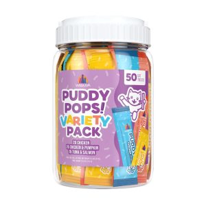 Weruva Puddy Pops Lickable Cat Treats Variety Pack