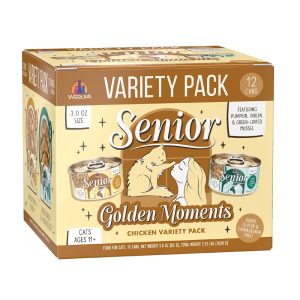Weruva Senior Golden Moments Variety Pack Wet Cat Food