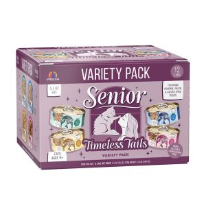 Weruva Senior Timeless Tails Variety Pack Wet Cat Food
