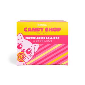 Petco Cat Candy Shop Freeze-Dried Lollipop Salmon & Tuna Flavor Treats for Cats